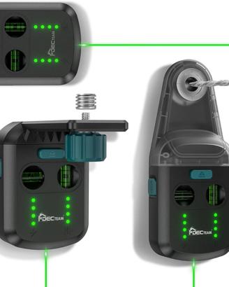Livella laser aspiratore elettrico con ventosa