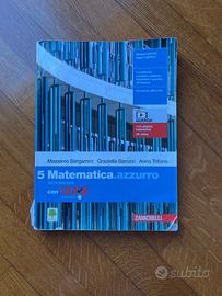 Libro di matematica 5^ superiore