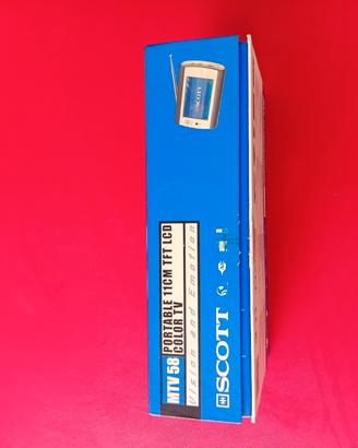 TV Portatile LCD  Scott MTV58 nuovo