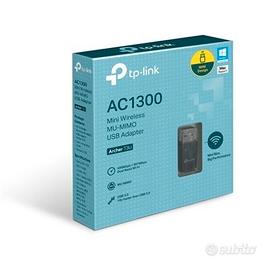 Adattatore Mini Wireless USB TP-Link T3U