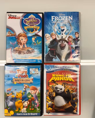 Dvd  cartoni animati bambini