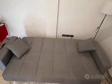 Divano Letto Praticamente Nuovo - Grigio
