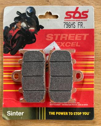 Pastiglie freni anteriori SBS 796HS per moto BMW