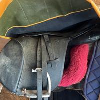 Sella inglese con sottoselle