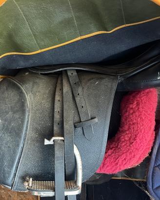 Sella inglese con sottoselle