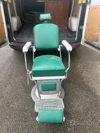 Poltrona da barbiere vintage