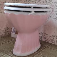 set sanitari a conchiglia vintage
