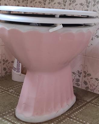 set sanitari a conchiglia vintage