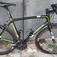 bici carbonio haibike ruote profilo alto 40mm