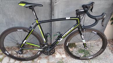 bici carbonio haibike ruote profilo alto 40mm