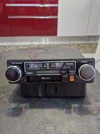 Autoradio epoca originale W Maggiolone con logo w