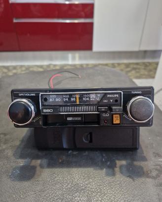Autoradio epoca originale W Maggiolone con logo w
