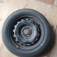 cerchi ferro 14 pollici citroen ci pegeot 107 aygo