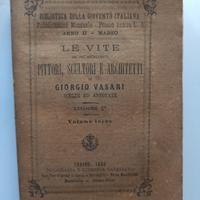 Vasari "Le vite pittori, scultori e architetti"