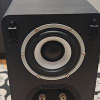 Numan retrospetiv con woofer posteriore