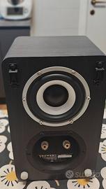 Numan retrospetiv con woofer posteriore