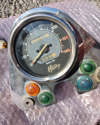 Contachilometri tachimetro cromato custom bobber