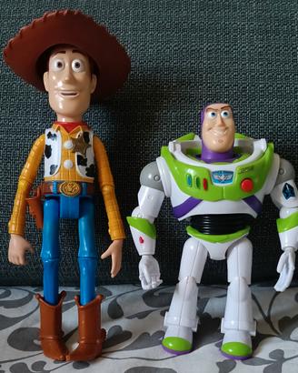 Toy Story Woody e Buzz Lightyear parlanti in 