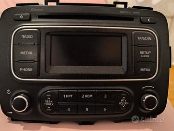autoradio originale kia carens 2016