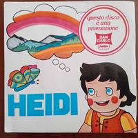 DISCO VINILE 45 GIRI HEIDI SAN CARLO VINTAGE '80