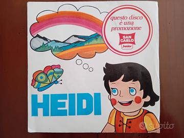 DISCO VINILE 45 GIRI HEIDI SAN CARLO VINTAGE '80