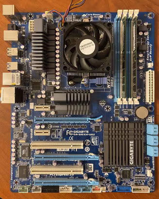 Combo Scheda madre + CPU + RAM