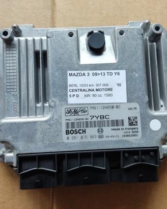 Centralina motore MAZDA 3 1560cc TD del 2009