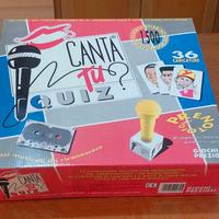 "CANTA TU?" Quiz Anni 80/90 Giochi Preziosi