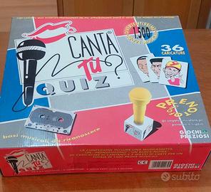 "CANTA TU?" Quiz Anni 80/90 Giochi Preziosi