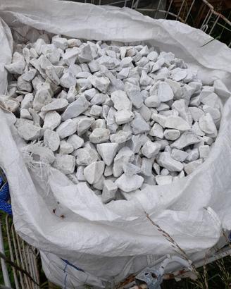 Ciottoli bianco Carrara.