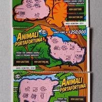 gratta e vinci " ANIMALI PORTAFORTUNA "