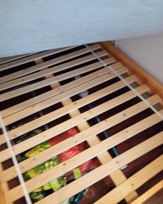 letto con materasso 