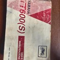 manuale uso yamaha tt 600 s 4gv