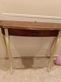 tavolino Consolle in ciliegio 