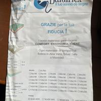 Topper memory matrimoniale