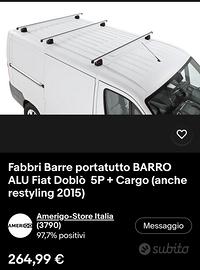 Barre portatutto