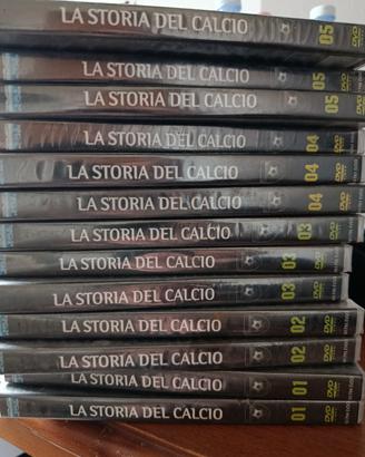 Collana DVD " la storia del calcio"