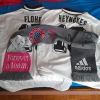 Bayern Monaco kit magliette sciarpa Adidas