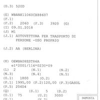 Motore completo BMW 520D - E60
