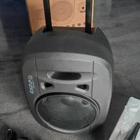 Cassa Amplificata bluetooth Trolly Portatile Ibiza