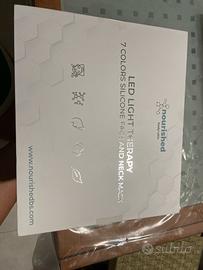 Nourished silicone led face e neck mask