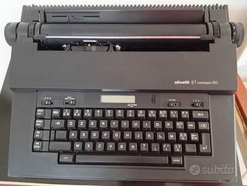 Macchina da scrivere Olivetti ET Compact 60
