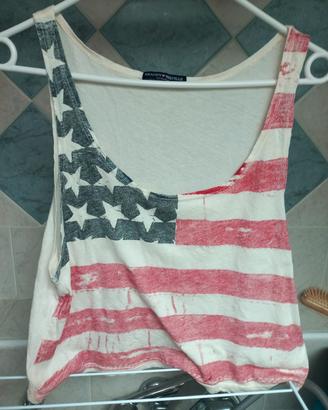 Top bandiera americana