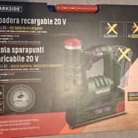 Pistola Sparapunti Parkside 20V PAT 20-Li A1