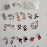 Orecchini clip bambina 