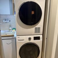 Colonna lavatrice e asciugatrice Haier