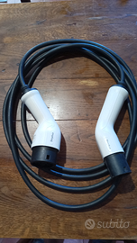 Cavo di ricarica auto elettrica tipo 2 a tipo 2