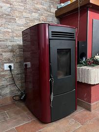 Stufa a pellet Extraflame Ketty - Rosso Bordeaux