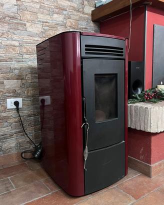 Stufa a pellet Extraflame Ketty - Rosso Bordeaux
