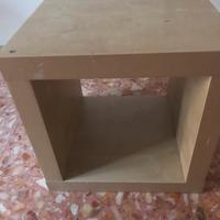 scaffale IKEA effetto rovere